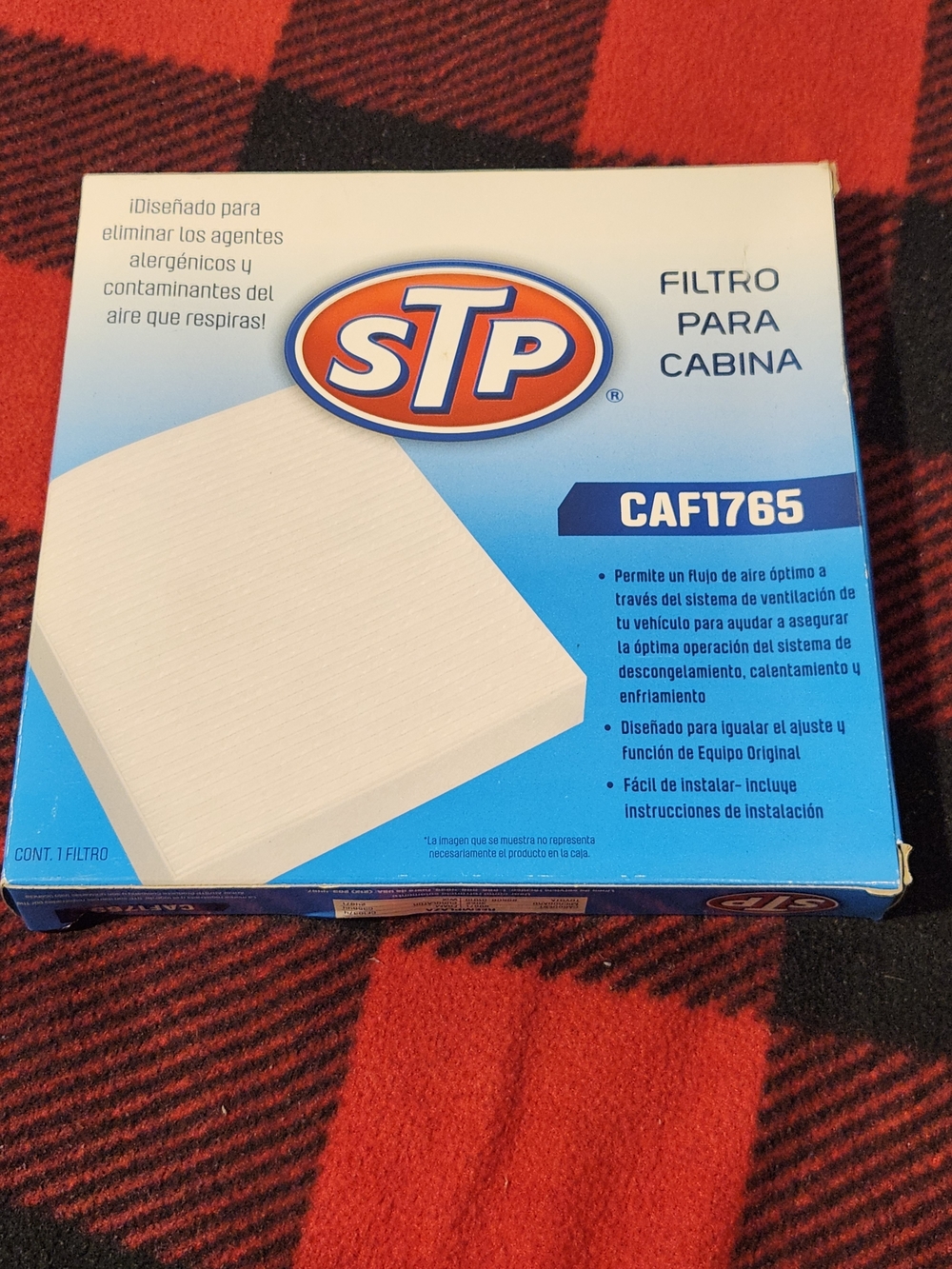 STP Cabin Airfilter CAF1765 New